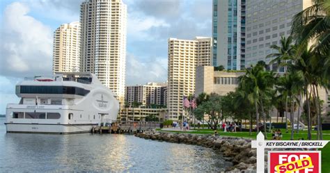 Key Biscayne and Brickell real estate sales for the period from 